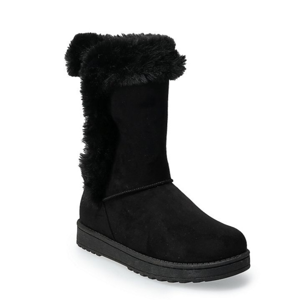 SO Abigail faux fur boots